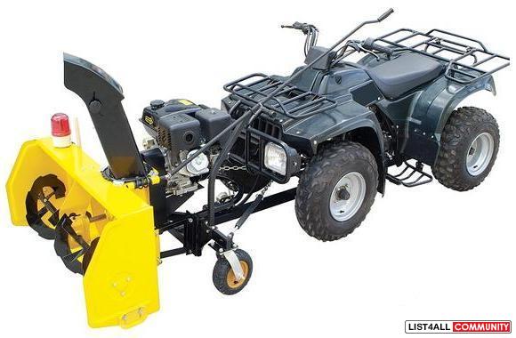 Honda atv snowblower attachment #2