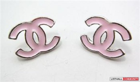 Light Pink Chanel Logo Earrings Ashleysxoxo List4all Light Pink Chanel Logo Earrings