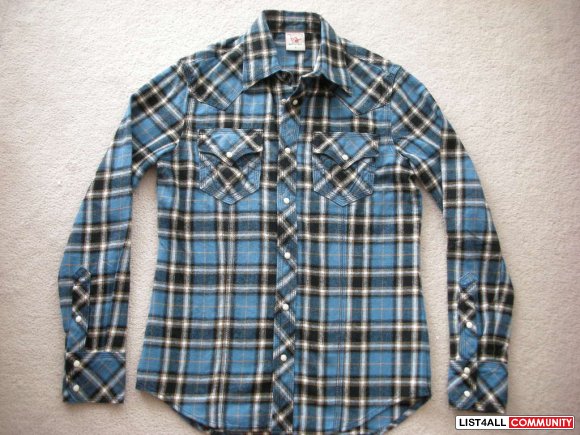 true religion flannel shirt