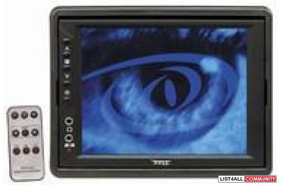 Used Pyle PLVSHR6 6" LCD monitor with stand a