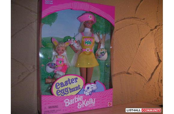 BARBIE & KELLY-EASTER EGG HUNT ADDITION 1997