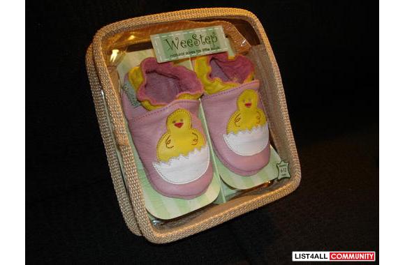 WeeStep   Pink ,  Yellow  & White  Easter Chic