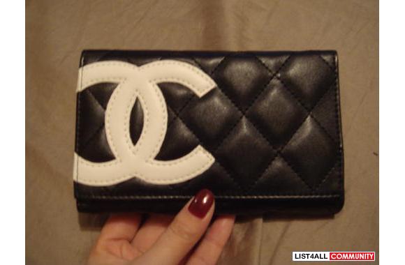 Chanel Cambon wallet in Black&nbsp;(medium & l