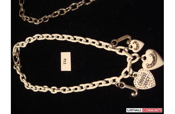 MORE Juicy Couture Charm Bracelets & Necklace: