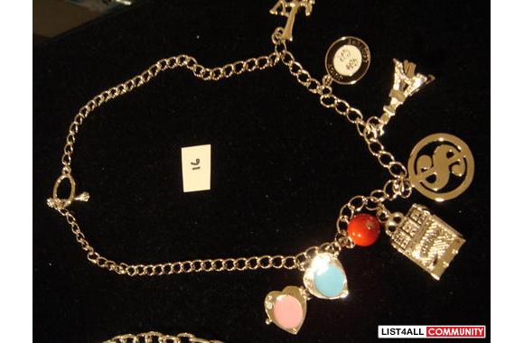 MORE Juicy Couture Charm Bracelets & Necklace: