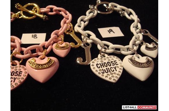 MORE Juicy Couture Charm Bracelets & Necklace: