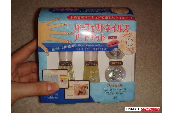 Japanese Nail Art Accessories & CD-ROM :- bran
