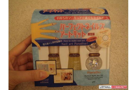 Japanese Nail Art Accessories & CD-ROM :- bran