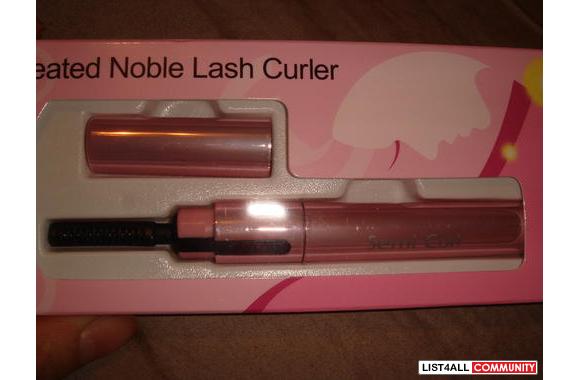 Heated Lash Curler:- brand new, sealed and unopene