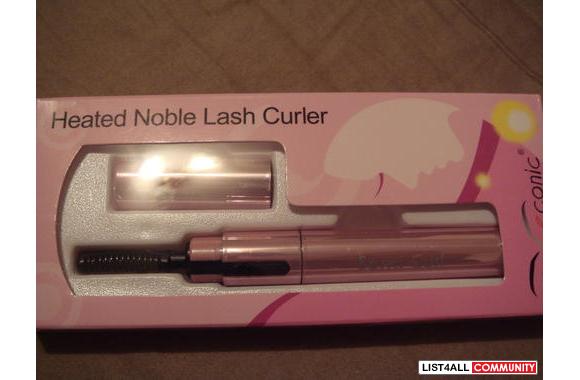 Heated Lash Curler:- brand new, sealed and unopene