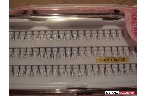 Fake eyelashs-60 individual pieces in 1 package:- 