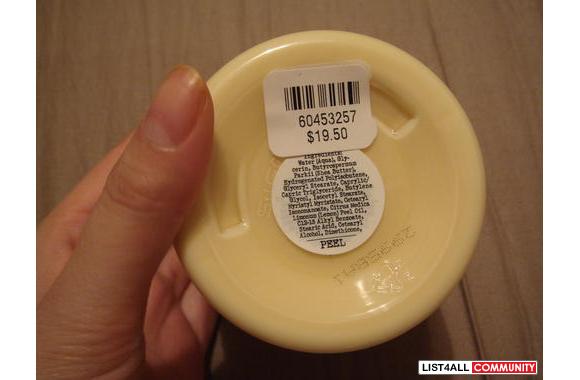 BIGELOW LEMON BODY CREAM (small):- brand new and u