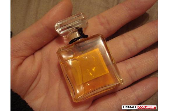 CHANEL NO.5 PARIS PARFUM:- collector's item, teste