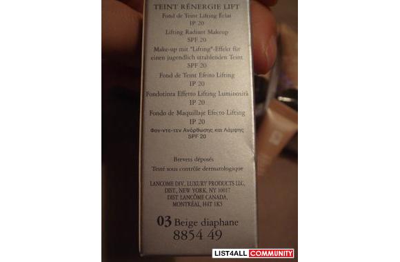 Lancome Lifting Radiant Makeup 5ml:- brand new uno