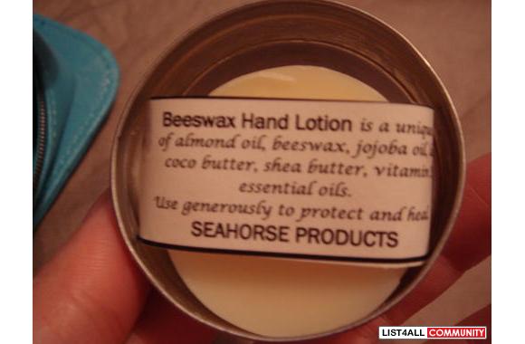 Beeswax Hand Lotion:- Made in Vancouver- Melts in 