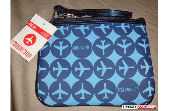 Transersion Makeup Pouch Wristlet with Key holder: