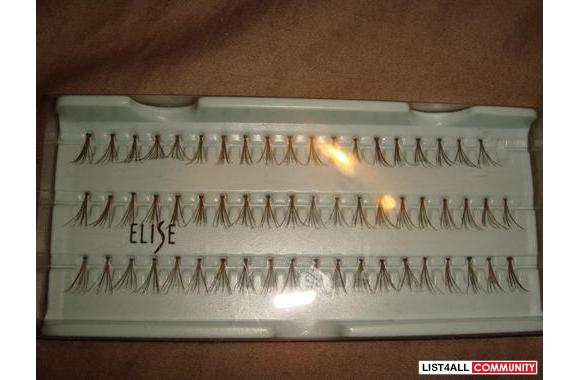 ELISE individual eyelashes x 59:- brand new and un