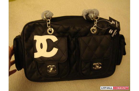 Chanel Cambon Double Pocket Tote in Black&nbsp;or 