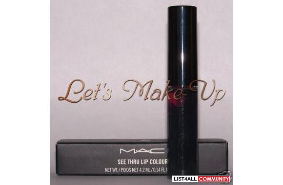 See Thur Lip Colour Gloss with box$22+@ MAC, now o