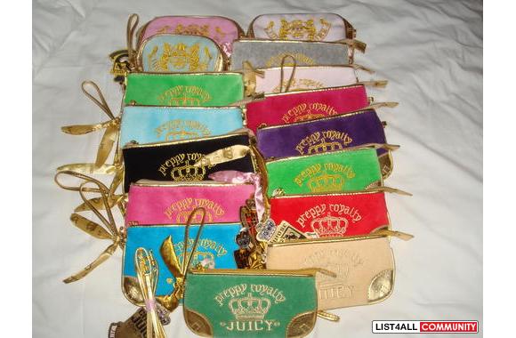 NEW: Juicy Couture Velour Wristlets-&nbsp;7 colors