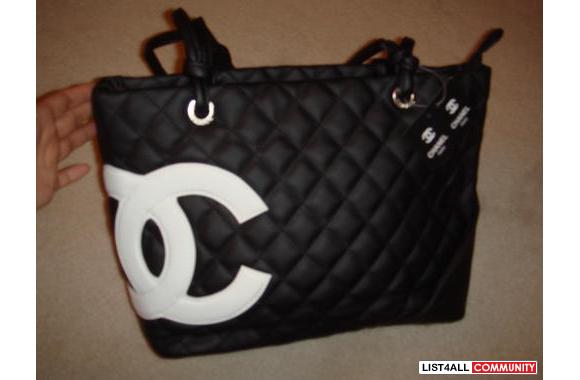 Chanel Cambon Tote in Black, Pink&nbsp;or White- l