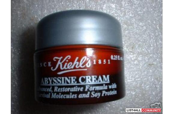 Kiehls Abyssine Cream-.25 oz.jarNew without box-.2