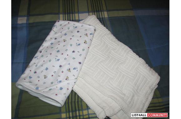 Unisex Baby Blanket (the one on the left)