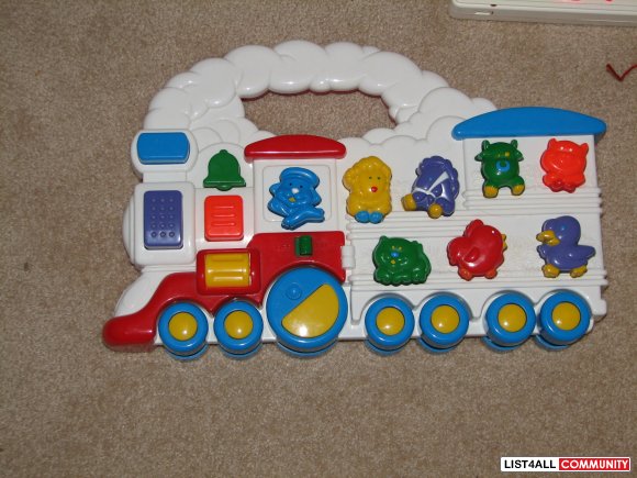 chicco train ride on