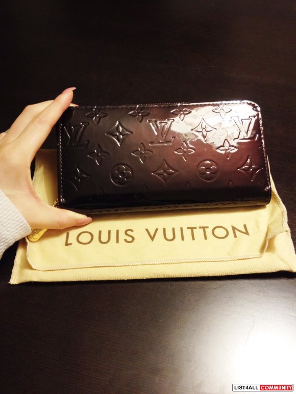 Louis Vuitton Zippy Wallet Amarante - Retail $920 plus tax
