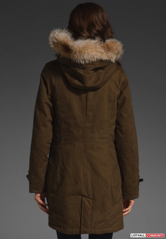 Spiewak McElroy Parka - XS (retail $245 US) Real fur trim