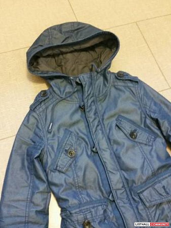 Aritzia Blue Platoon Military Jacket  (XS) Retail $135