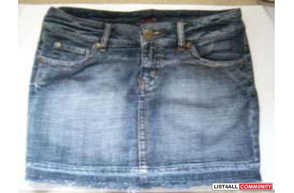 SHANK jean skirt-never worn