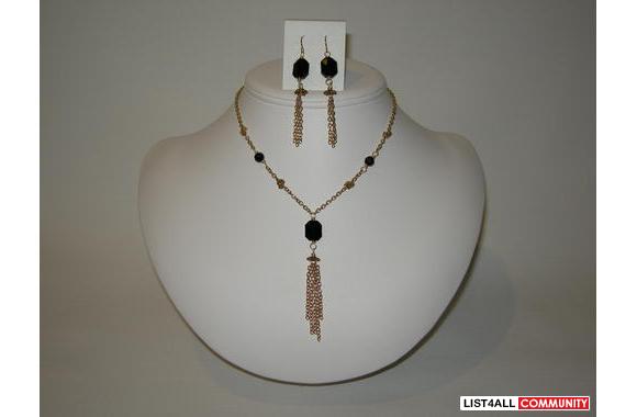 Be Sasha,Swarovski Indian Sapphire Necklace, 16-18