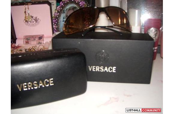 Authentic Unisex Versace Glasses 2005