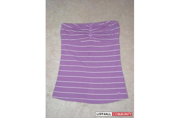 GARAGE STRAPLESS TOPXSMALLBOUGHT OVER SUMMER.. BAR