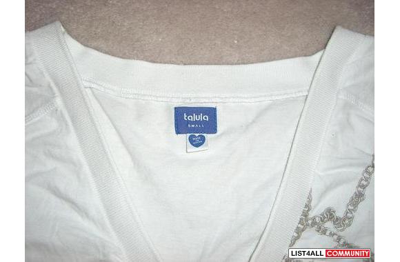 TALULA SHIRT  SMALLGOT AS GIFT, NEVER WORN
