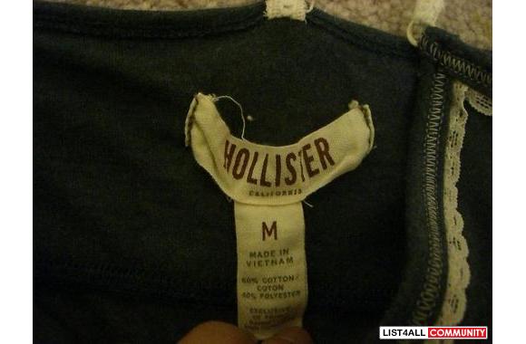 HOLLISTER TANK TOPMEDIUMBOUGHT ONLINE, TOO SMALL F