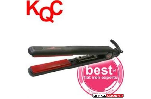 Buy KQC X-Heat Tourmaline Ceramic Flat Iron from Flat Iron Experts, Yo
