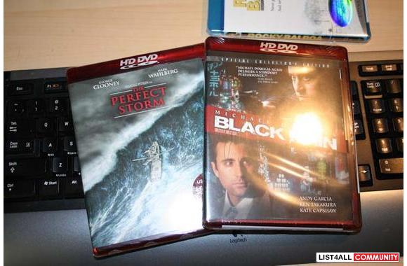 The Perfect Storm HD DVD Black Rain HD DVD both  n