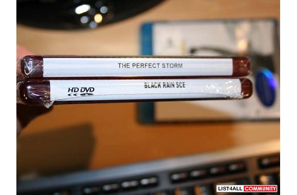 The Perfect Storm HD DVD Black Rain HD DVD both  n