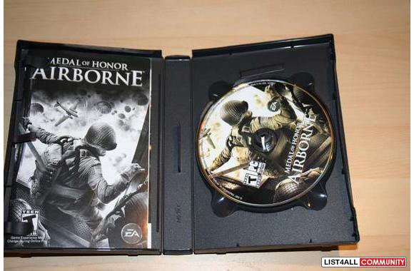 Medal Of Honor Airborne (PC game) made by EA. Exce