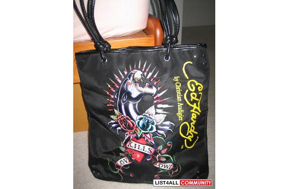 AUTHENTIC BRAND NEW ED HARDY TOTE BAG