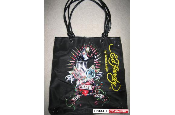 AUTHENTIC BRAND NEW ED HARDY TOTE BAG