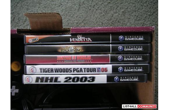 Nintendo Gamecube -Pre-played system complete with