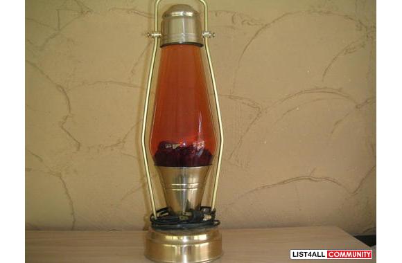 Lava Lamp -made with good quality metal with a bra