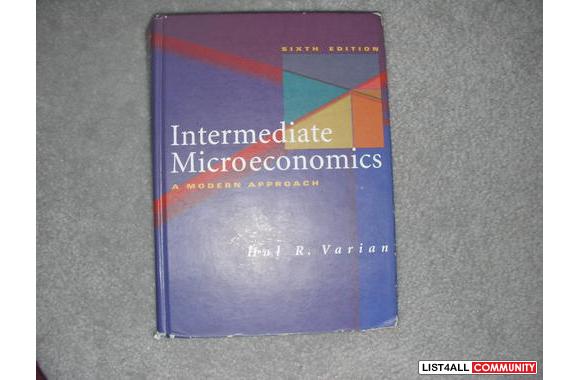 Intermediate Microeconomics 6Th Edition