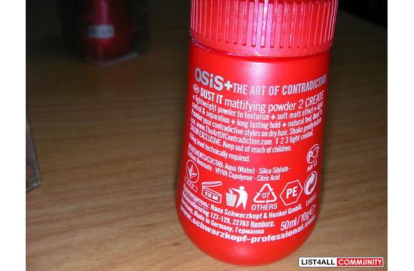**Schwarzkopf Osis Dust it Mattifying Powder**Reta