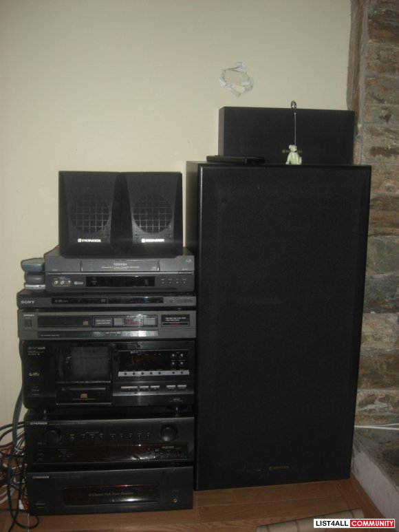 Pioneer sound system plus more