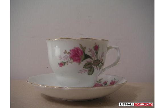 Tea cup &amp; saucer-Made in China