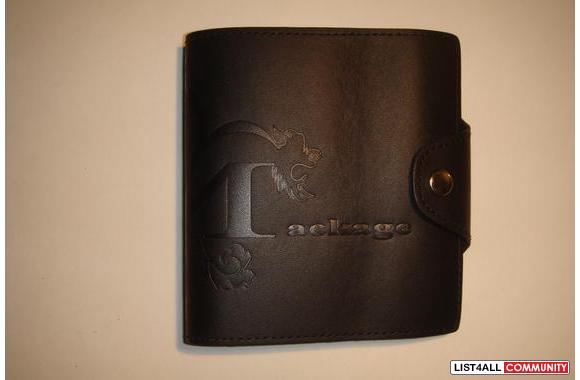 Mackage Leather Notebook